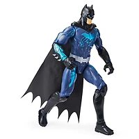 Batman, Figurine articulée Bat-Tech Batman de 30,5 cm (costume noir/bleu