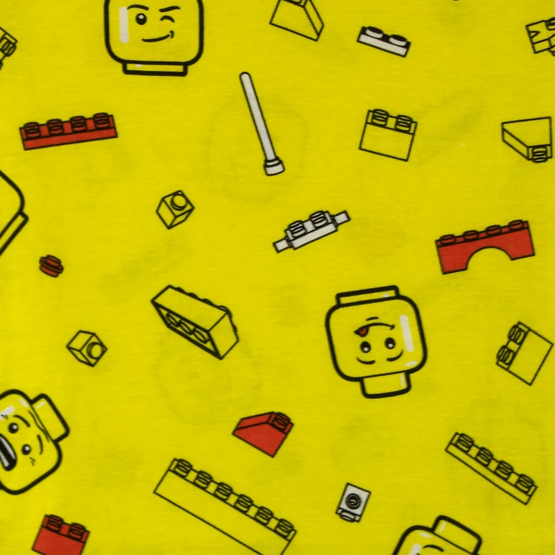 Lego All Over Print Tshirt Yellow