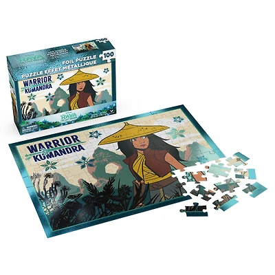 Raya and the Last Dragon, Puzzle de 100 pièces effet métallique
