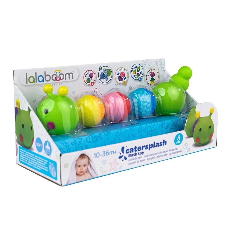 Lalaboom-8 Pcs Bloom Beads Caterpillar