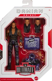 WWE-Damian Priest Édition Ultimate-Coffret avec figurine articulée