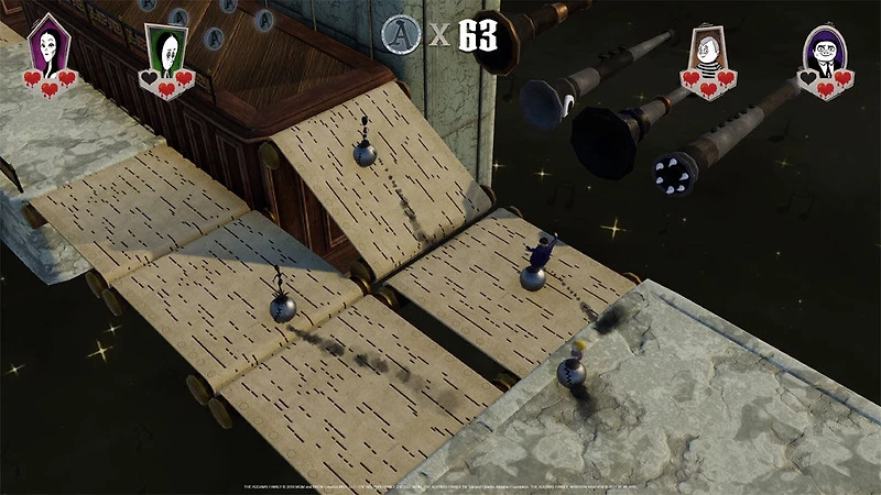 Xbox - The Addams Family Mansion Mayhem