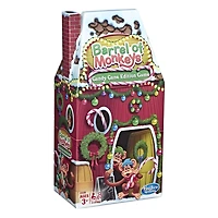 Hasbro Gaming Barrel of Monkeys: Candy Cane Holiday Edition