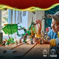 LEGO NINJAGO Le Dragon de la Vie, Jouet Dragon, Ensemble de Construction avec 8 Figurines 71859