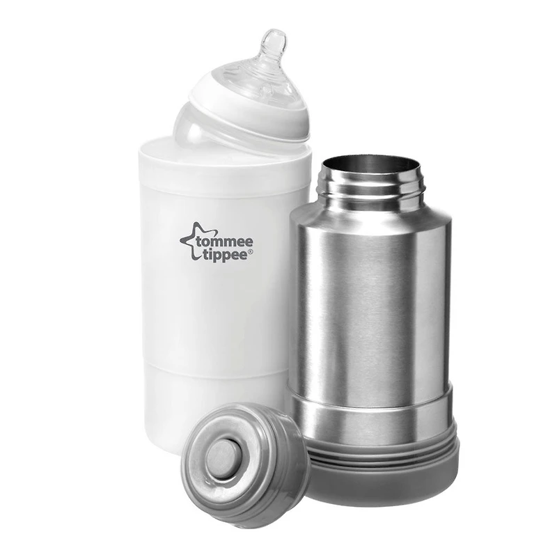 Ensemble de bouteille isotherme de voyage pour biberons et aliments Closer to Nature de Tommee Tippee.