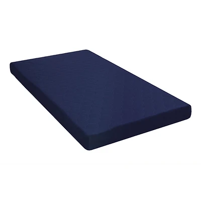Jumeau matelas, bleu foncé DHP