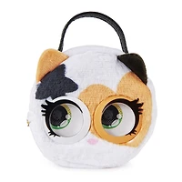 Micro Purse Pets, Chaton 24K Kitt-tea, Petit sac à main élégant qui lève les yeux au ciel