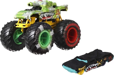 Hot Wheels - Monster Trucks - Véhicule Invader, coffret de 2
