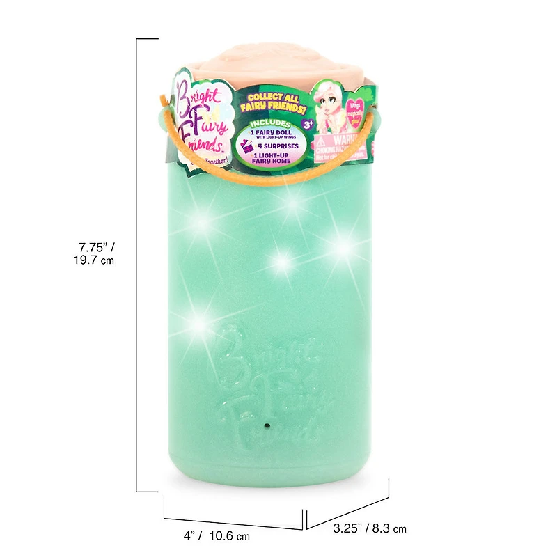 poupées BFF Bright Fairy Friends - Les couleurs et les motifs peuvent varier