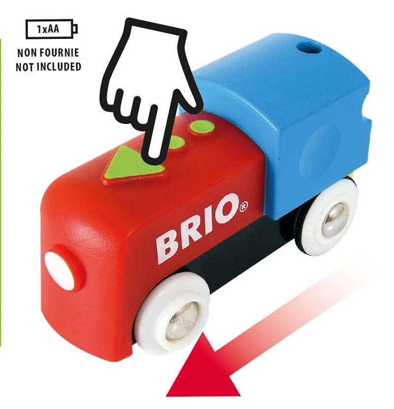 BRIO - Mon premier circuit à pile - Édition anglaise