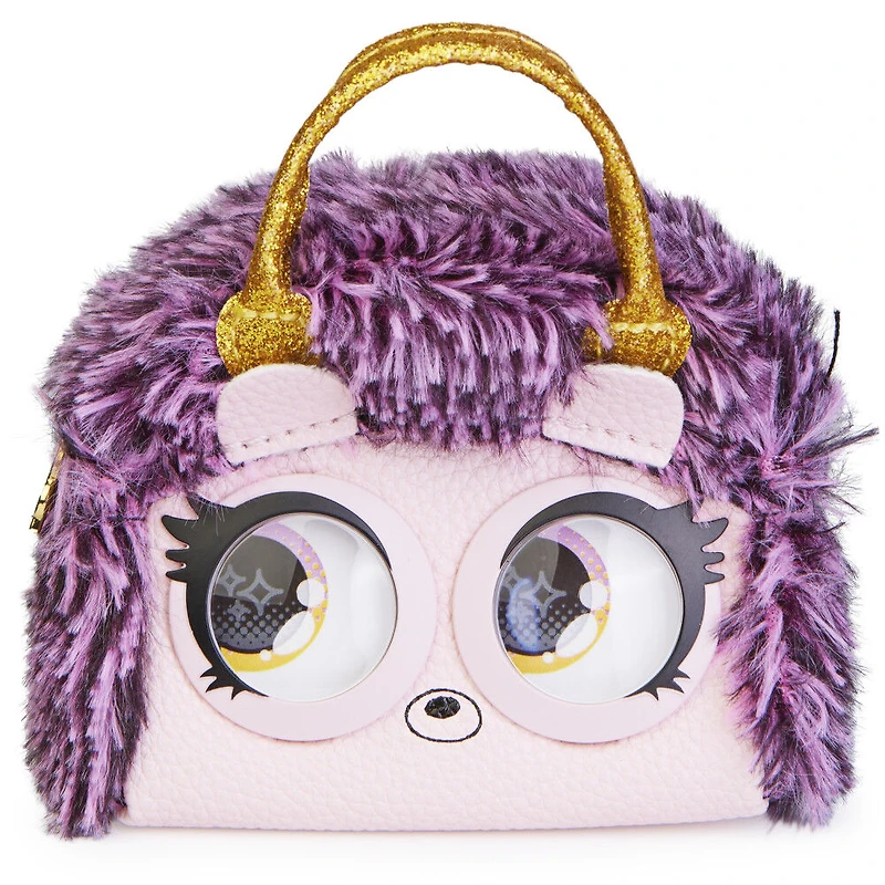 Micro Purse Pets, Hérisson Edgy Hedgy, Petit sac à main élégant qui lève les yeux au ciel