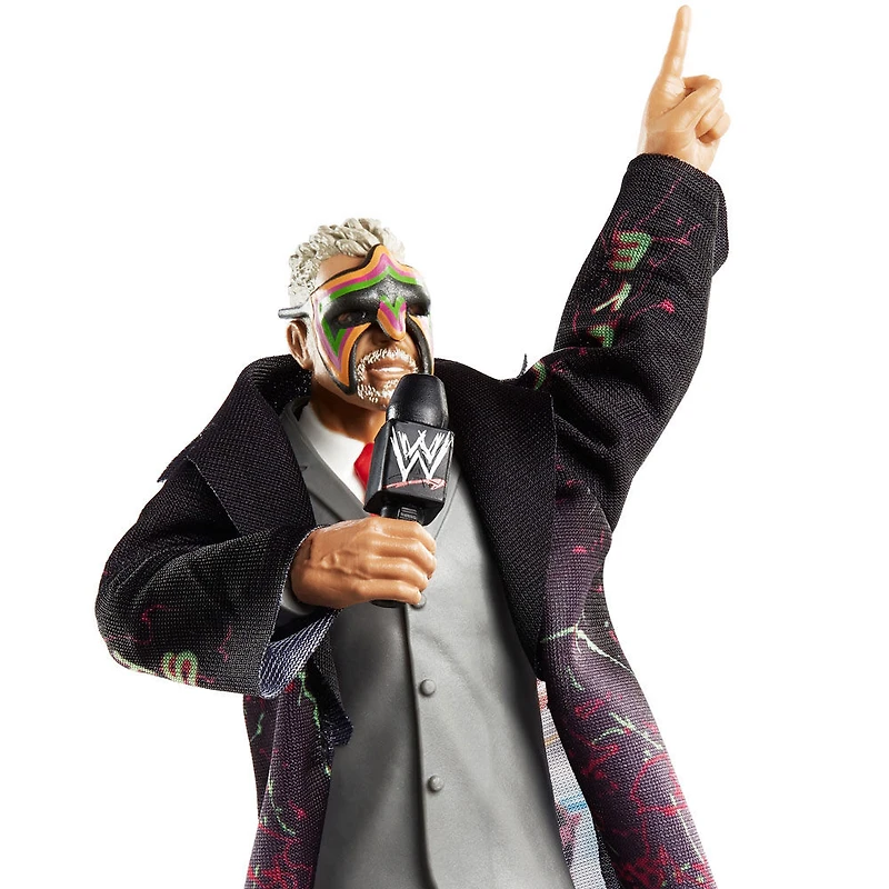 WWE - Legends - Collection Elite - Figurine articulée - Ultimate Warrior - Notre exclusivité