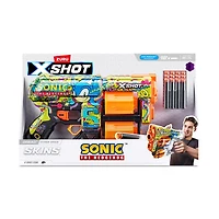 XSHOT Skins Dread Blaster - Hyper Spike Skin (12 Darts) by ZURU