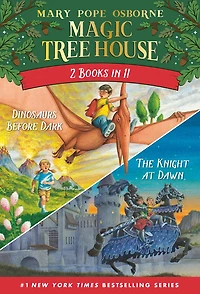 Magic Tree House 2-in-1 Bindup: Dinosaurs Before Dark/The Knight at Dawn - Édition anglaise