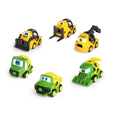 JOHN DEERE Go Grippers John Deere 12-pc Farm & Construction Vehicle PDQ