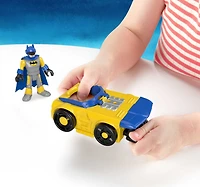 Imaginext - DC Super Friends - Slammers - Batmobile et figurine mystère