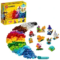 LEGO Classic Briques transparentes créatives 11013 (500 pièces)