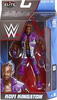 WWE - Collection Elite - Figurine articulée - Kofi Kingston