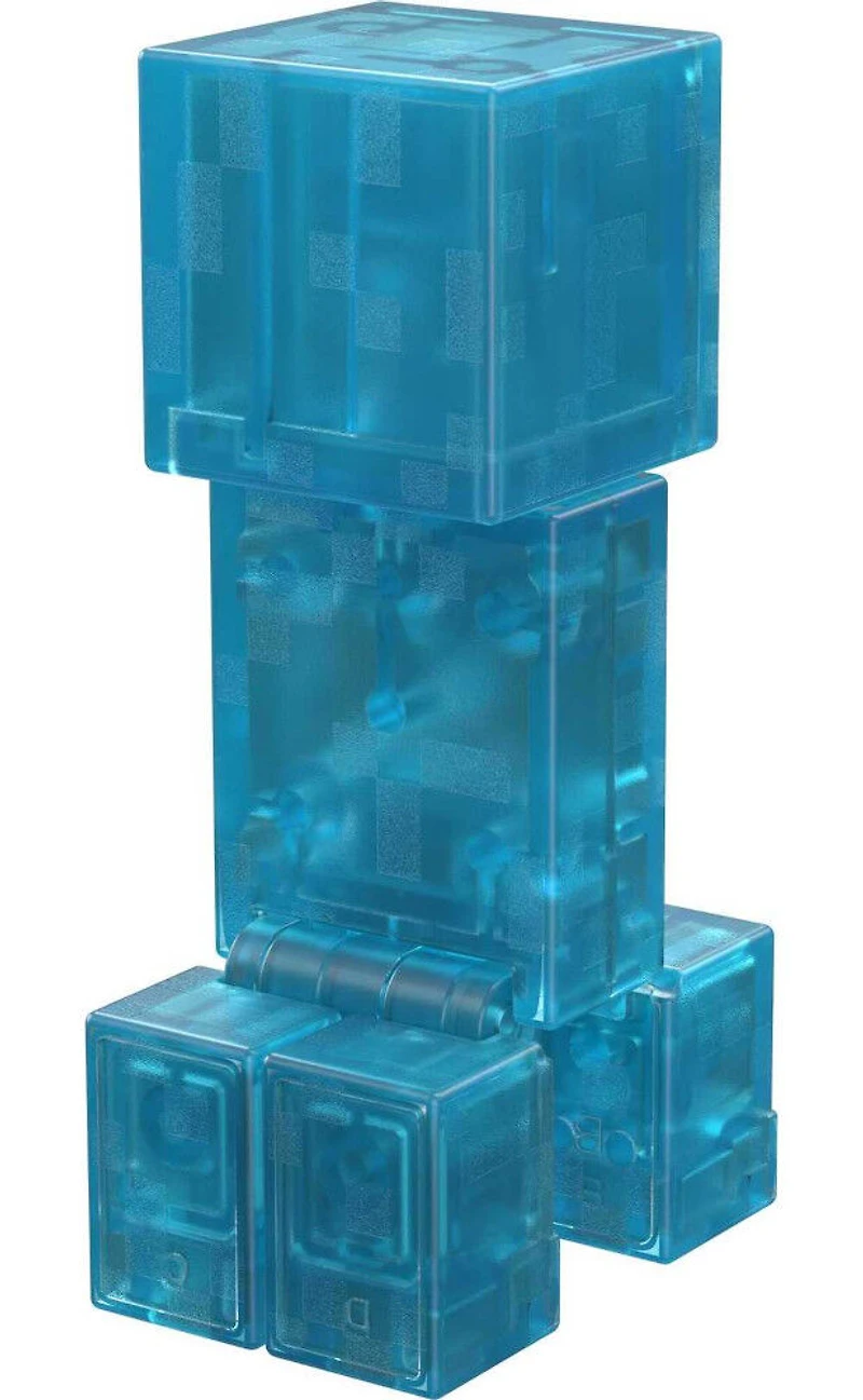 Minecraft - Figurine - Crée-Un-Portail - Creeper Électrisé