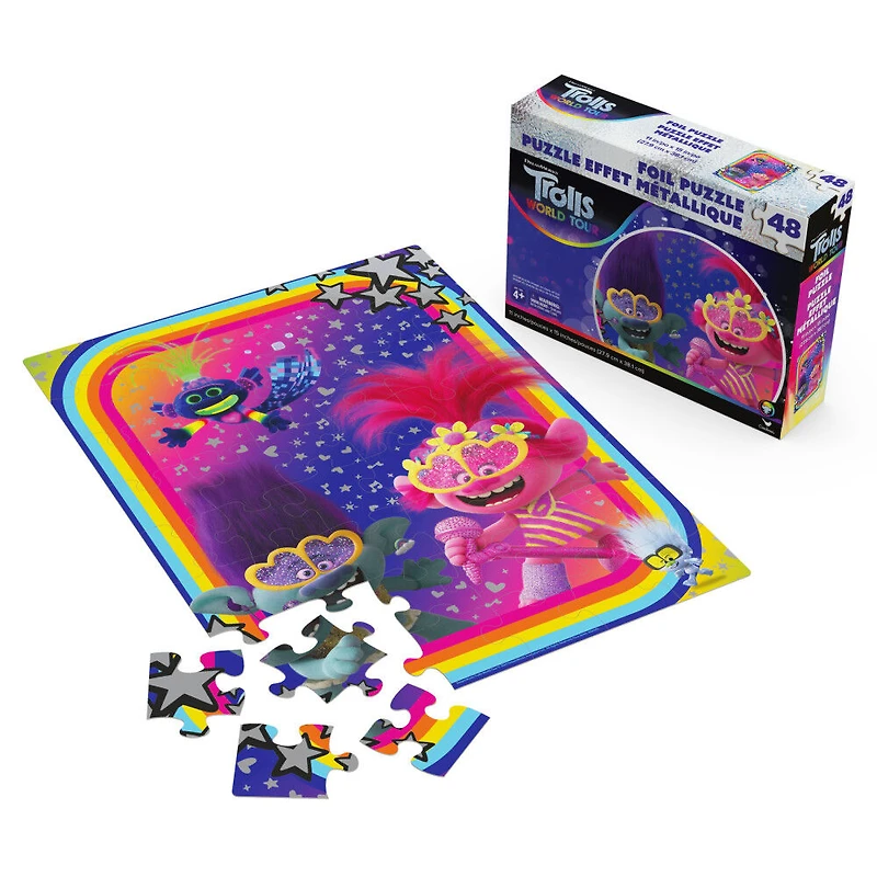 Trolls World Tour 48-Piece Foil Puzzle