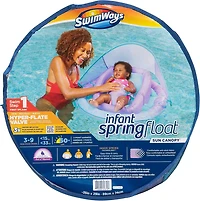 Baby Spring Float - SPLASH N' PLAY w/Canopy