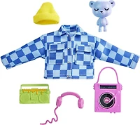 Barbie Extra Pet and Fashion Pack with Pet Teddy Bear, Fashion Pieces and Accessories