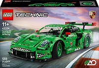 LEGO Technic La Voiture de Course Porsche 911 GT3 R REXY AO Racing, Modèle de Voiture, Ensemble de Construction pour Enfants 42224