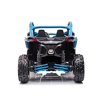 KIDSVIP Can-Am Maverick 2X24V Buggy UTV 4X4 pour enfants et tout-petits avec RC