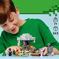 LEGO Minecraft Le Jardin Pâle - Ensemble de Construction en Briques - Jouet de Jeu de Biome avec Figurines Minecraft - 21586