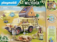 Playmobil - Wiltopia - Explorateurs avec véhicule tout terrain