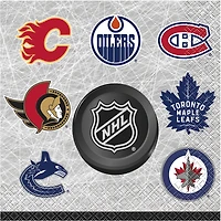 NHL Fans Serviettes de Table, 16un