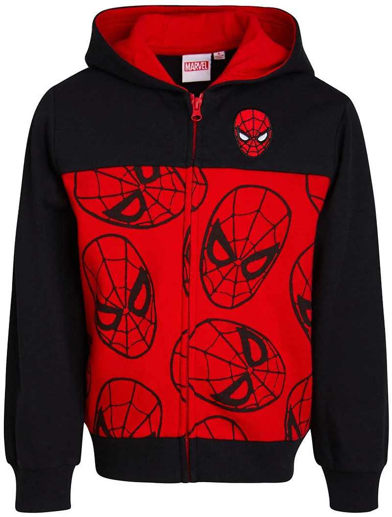 Marvel - Fleece Hoodie - Spider-Man / Black