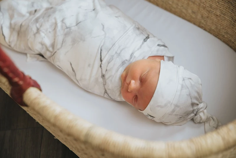 Copper Pearl Marble Swaddle