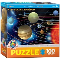 The Solar System 100-Piece Puzzle