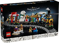 LEGO Icons Le Train Express Festif, Ensemble de Construction, Idée-Cadeau Amusante pour Noël 10361