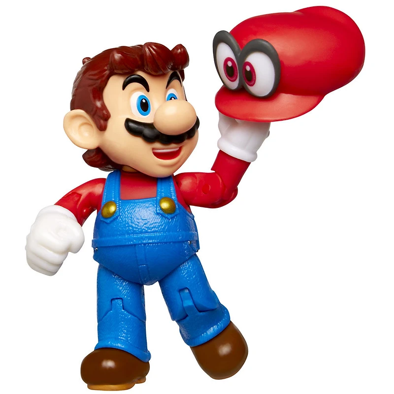 Le monde de Nintendo Mario Odyssey avec le capitaine Cappy