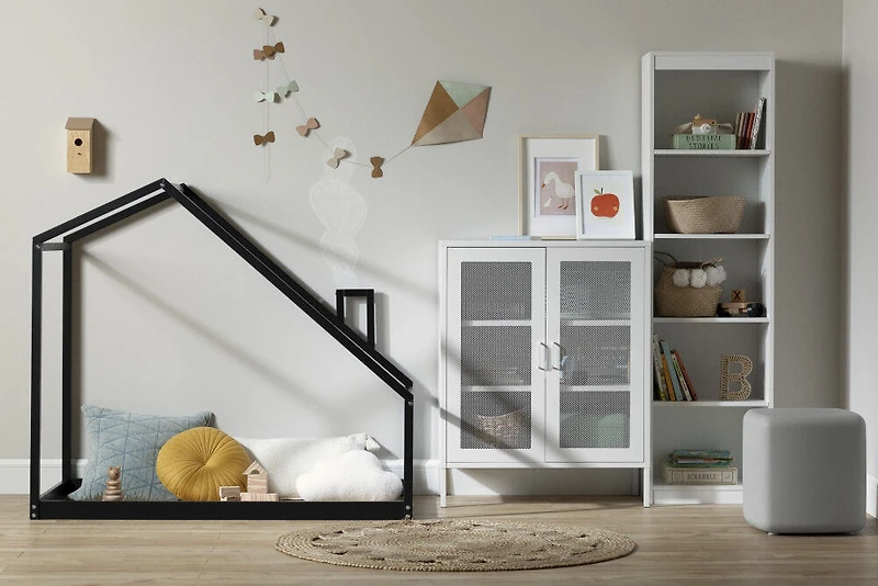 Ohana Lit maison Bambin Noir