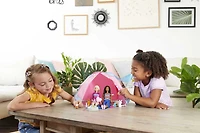 Barbie It Takes Two Camping Playset with Tent, 2 Barbie Dolls and Accessories