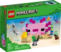 LEGO Minecraft La maison Axolotl 21247 Ensemble de jeu de construction (242 pièces)