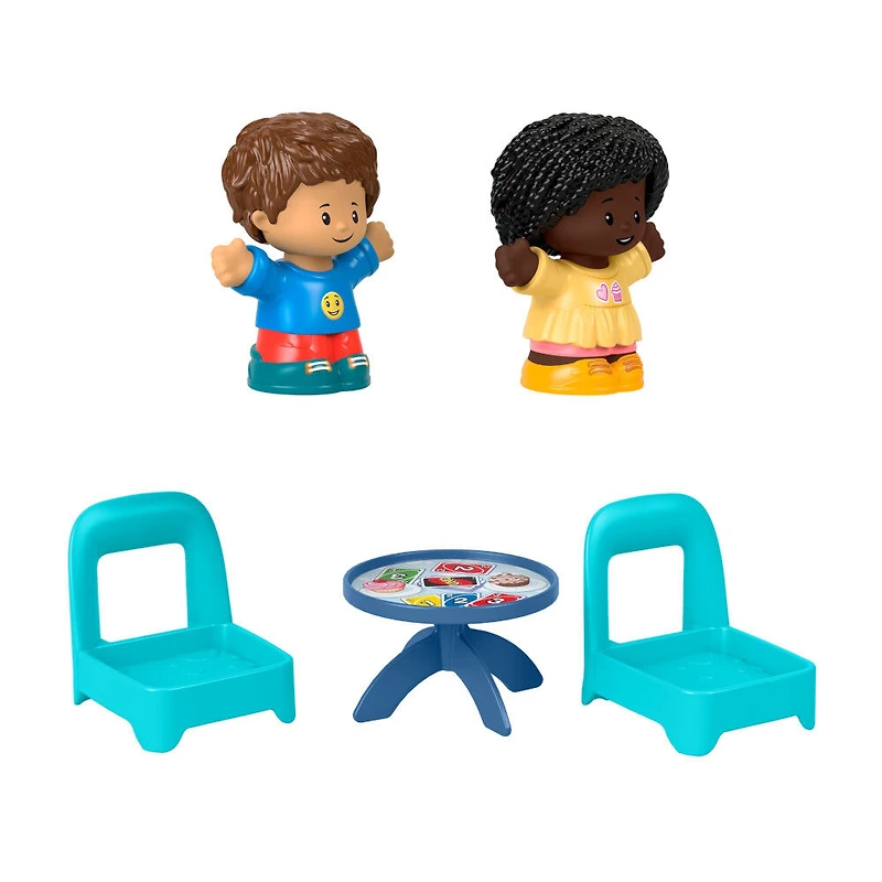 Fisher-Price - Little People - Coffret figurines - Jeu de cartes