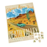 Puzzles Spin Master, Désert des Mojaves, Puzzle de 300 pièces de la série Voyage représentant le parc national de la Vallée de la Mort en Californie, avec poster