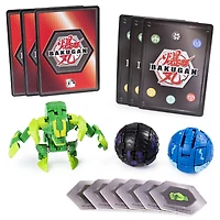 Bakugan, Starter Pack 3 personnages, Maxotaur, Créatures transformables à collectionner.