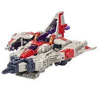 Transformers Generations Legacy United, figurine Cybertron Universe Starscream classe Voyageur