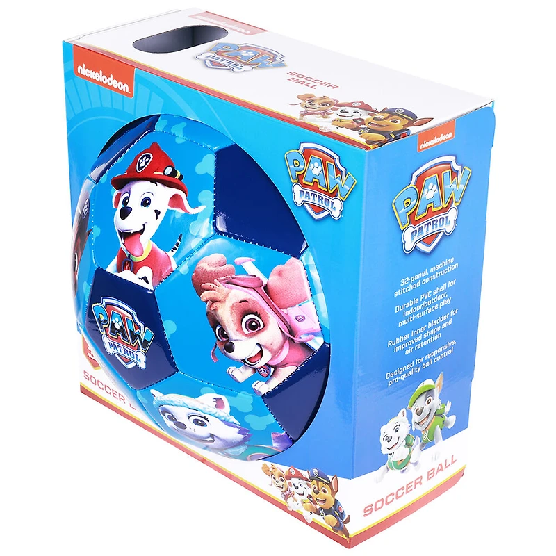 Ballon de soccer avec personnages de la Pat' Patrouille