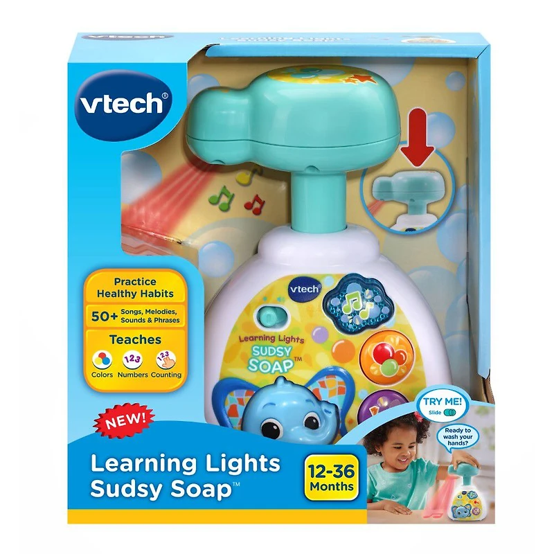 VTech P'tit savon lumi pousse-pousse - Édition anglaise
