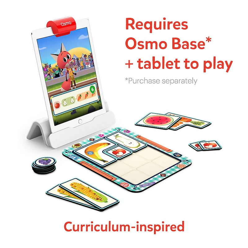 Osmo - Math Wizard et le Monde Enchanté Jeux - Niveau CP-CE1 - Multiplications - Jouet STIM (Une base Osmo est nécessaire pour jouer)