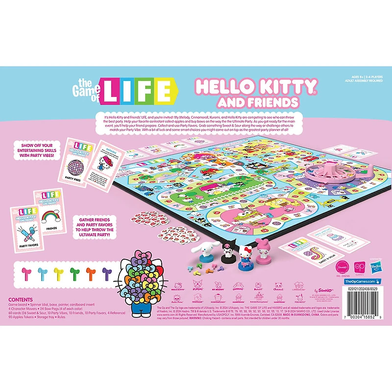 USAopoly LIFE: Hello Kitty and Friends - English Edition