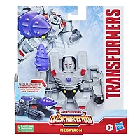 Transformers Classic Heroes Team Megatron, figurine convertible de 11 cm