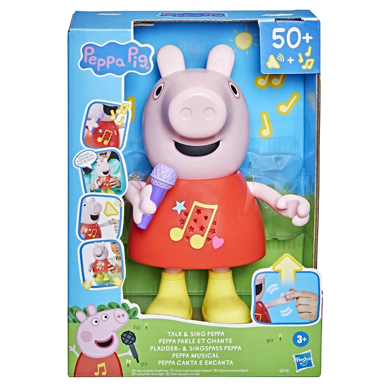 Peppa Pig Talk & Sing Peppa Doll - French Version