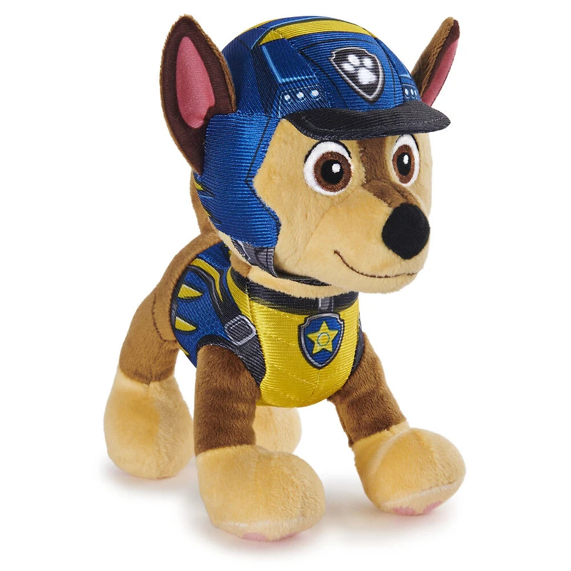 PAW Patrol, Chase Dino Rescue, animal en peluche, 20,3 cm